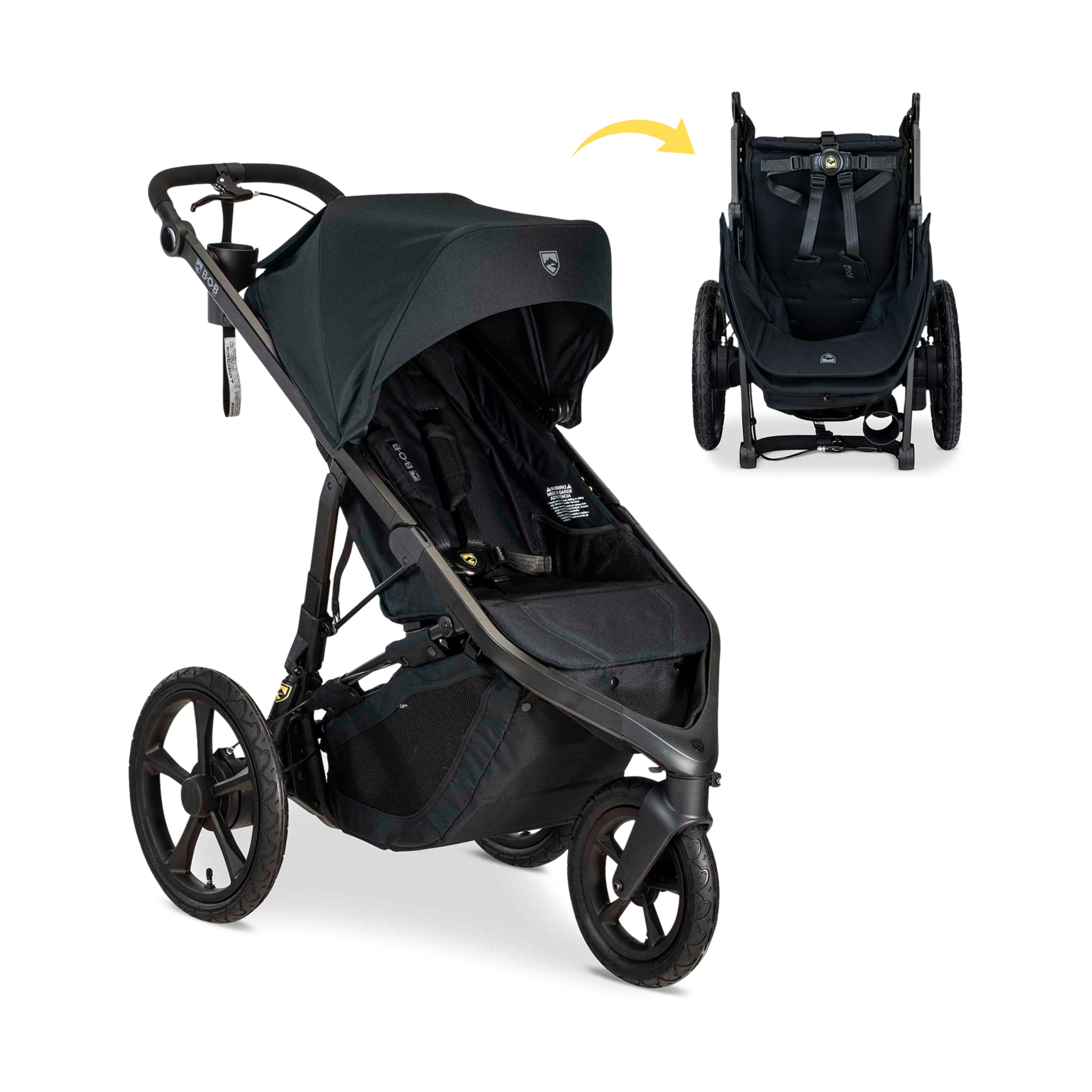 BOB Gear Wayfinder Single Jogging Stroller.