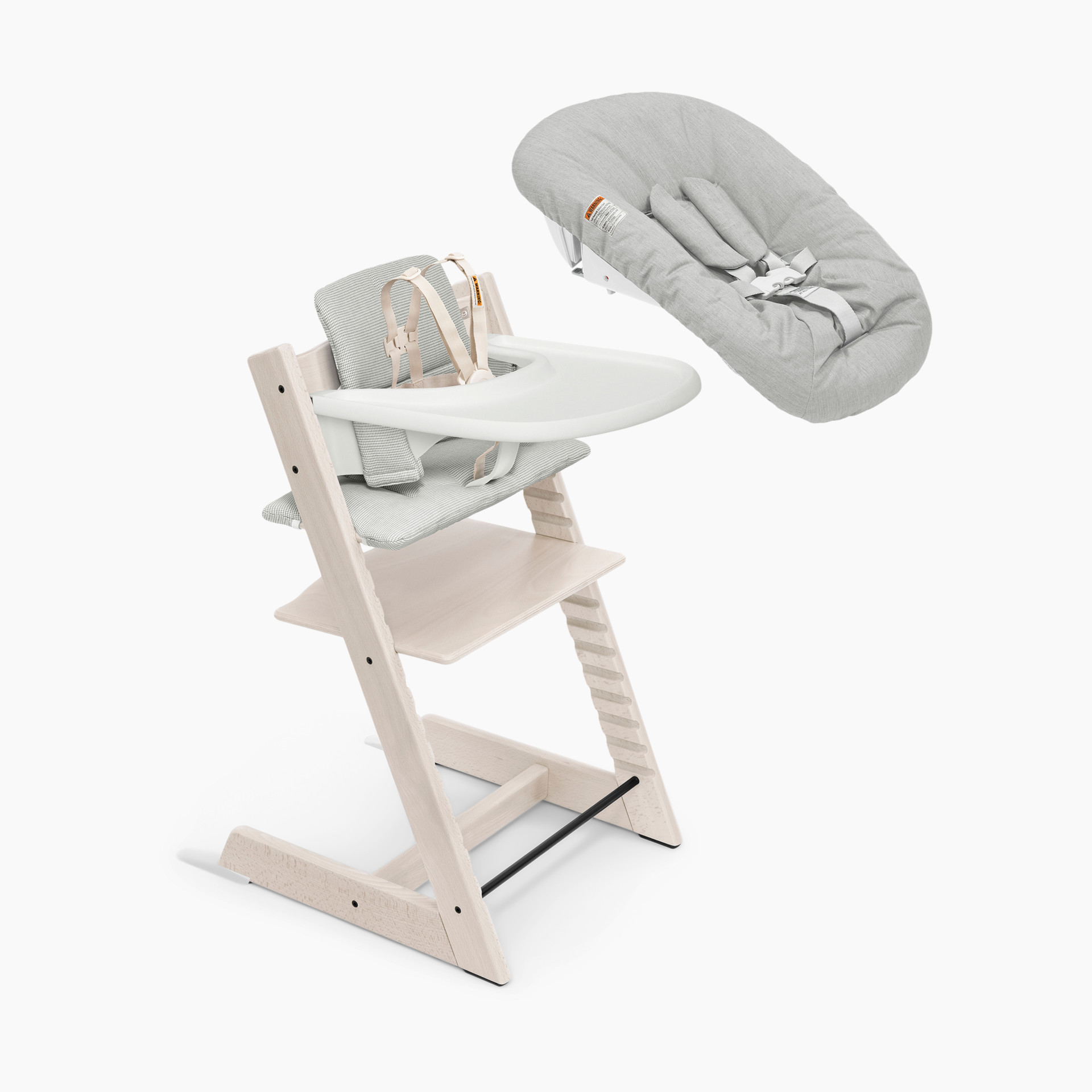 Stokke Tripp Trapp High Chair Complete² Newborn Set Natural