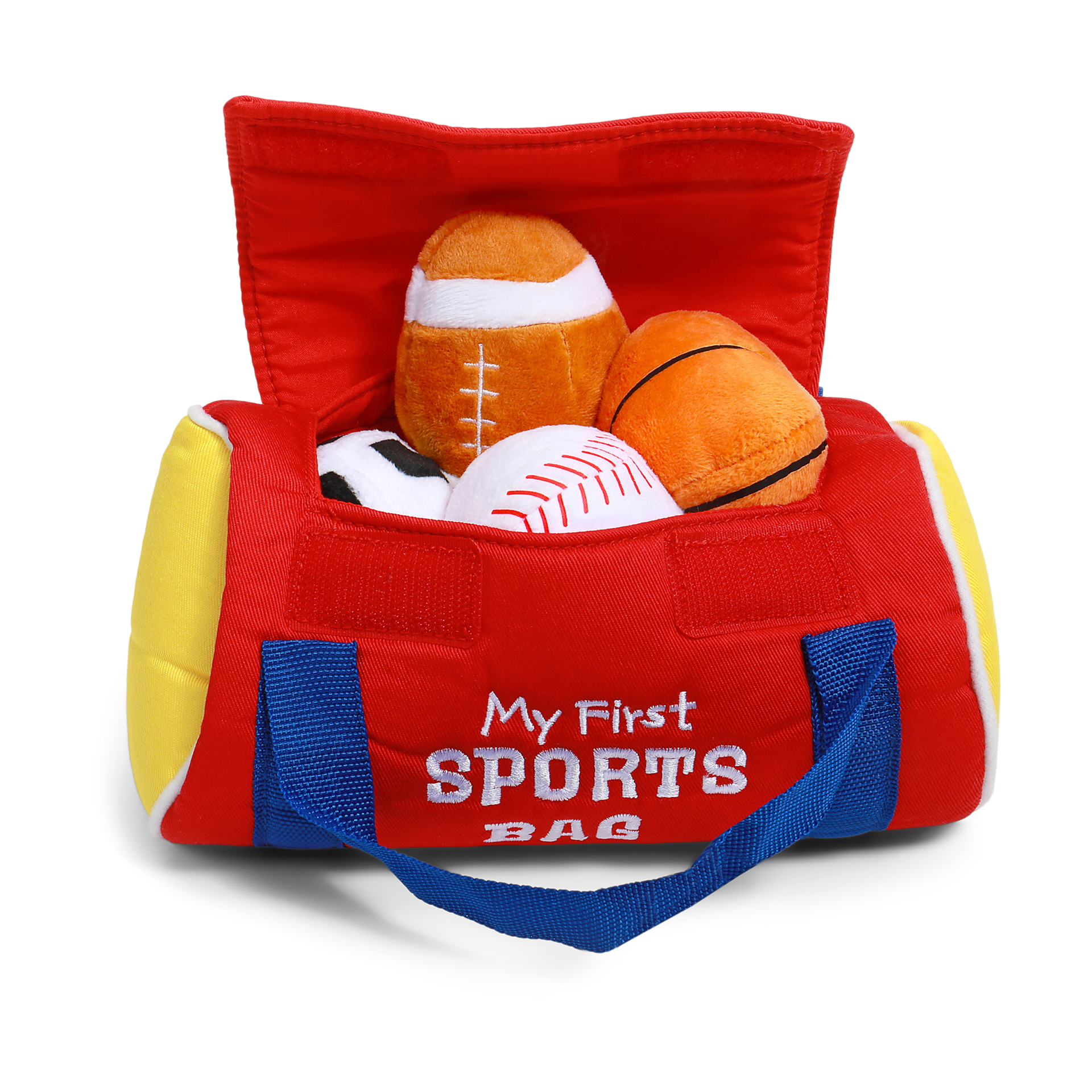 Gund My First Sports Bag Stuffed Plush Playset.