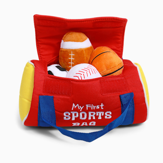 Gund My First Sports Bag Stuffed Plush Playset.