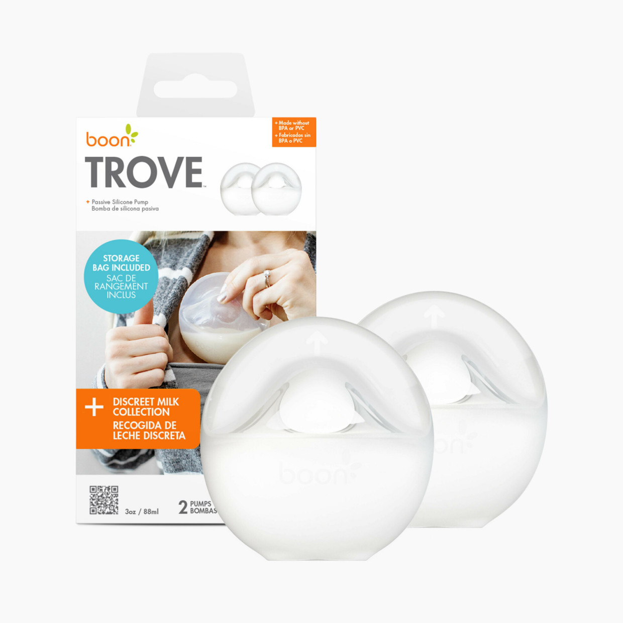 Boon TROVE Silicone Breast Milk Collector - 2.