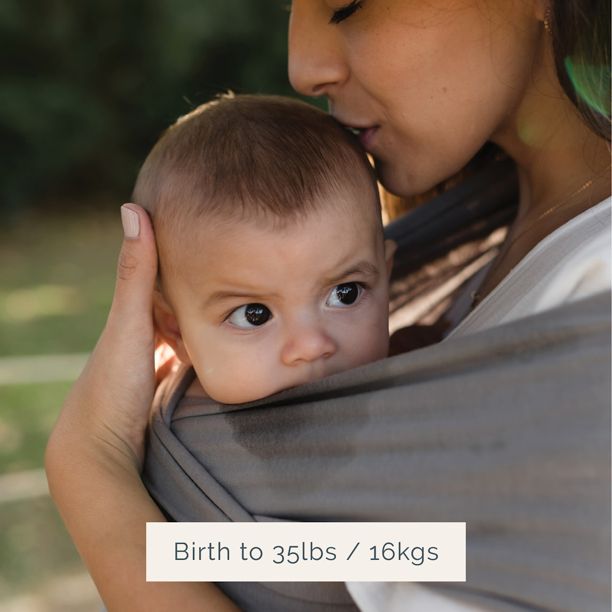 Boba Baby Wrap Carrier - Grey.