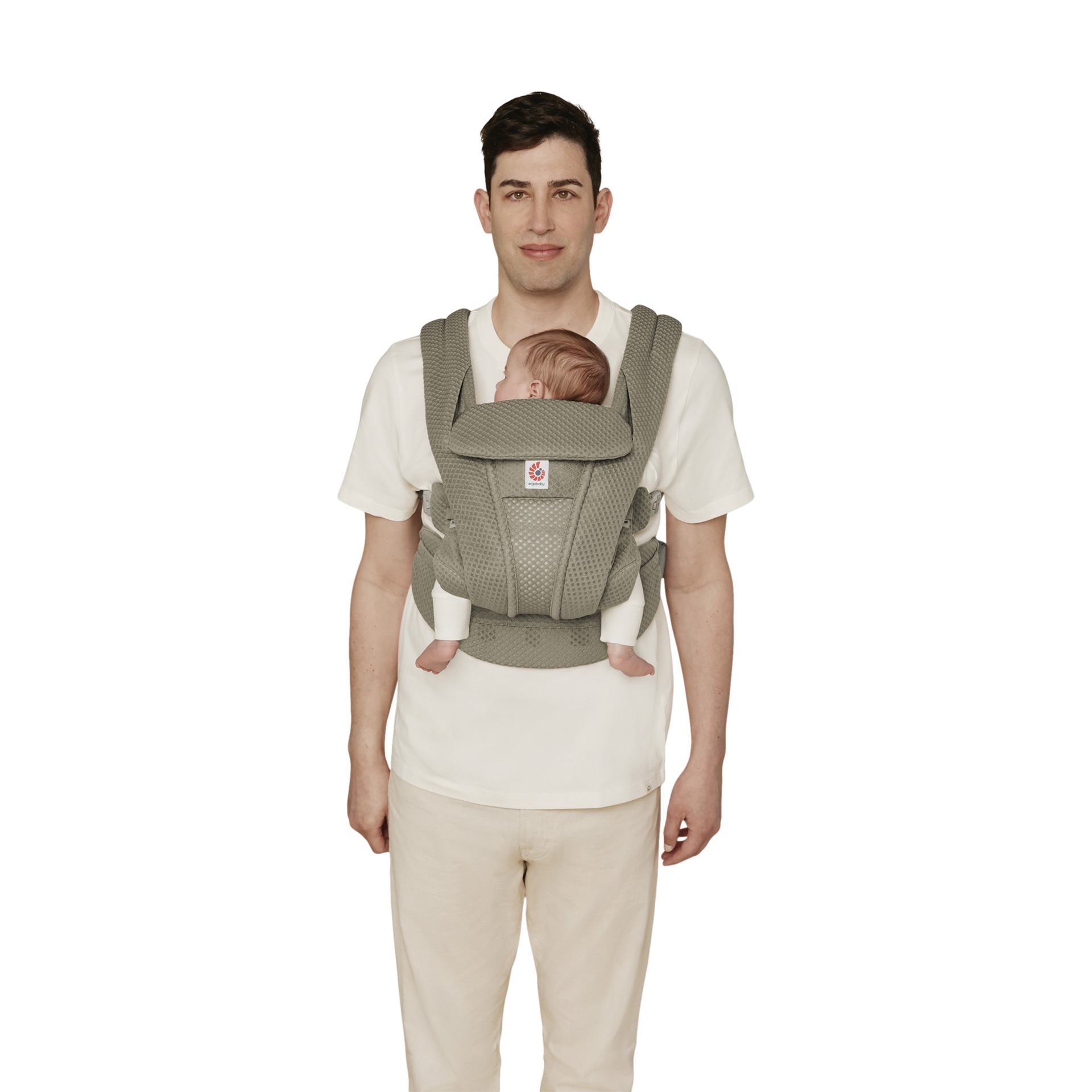Ergobaby Omni Deluxe Mesh - Soft Olive.