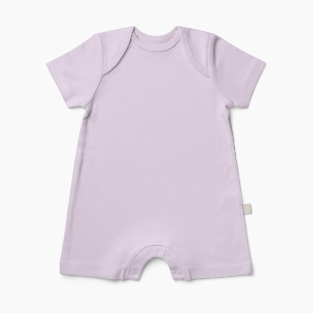 Goumi Kids x Babylist Baby Tee Romper - Lilac, 0-3 Months.