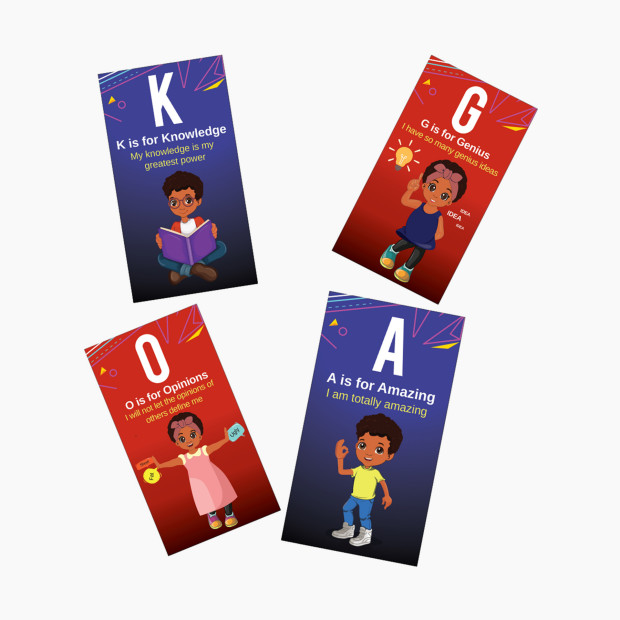 Darlyng & Co. ABC Affirmation Flash Cards for Boys & Girls.
