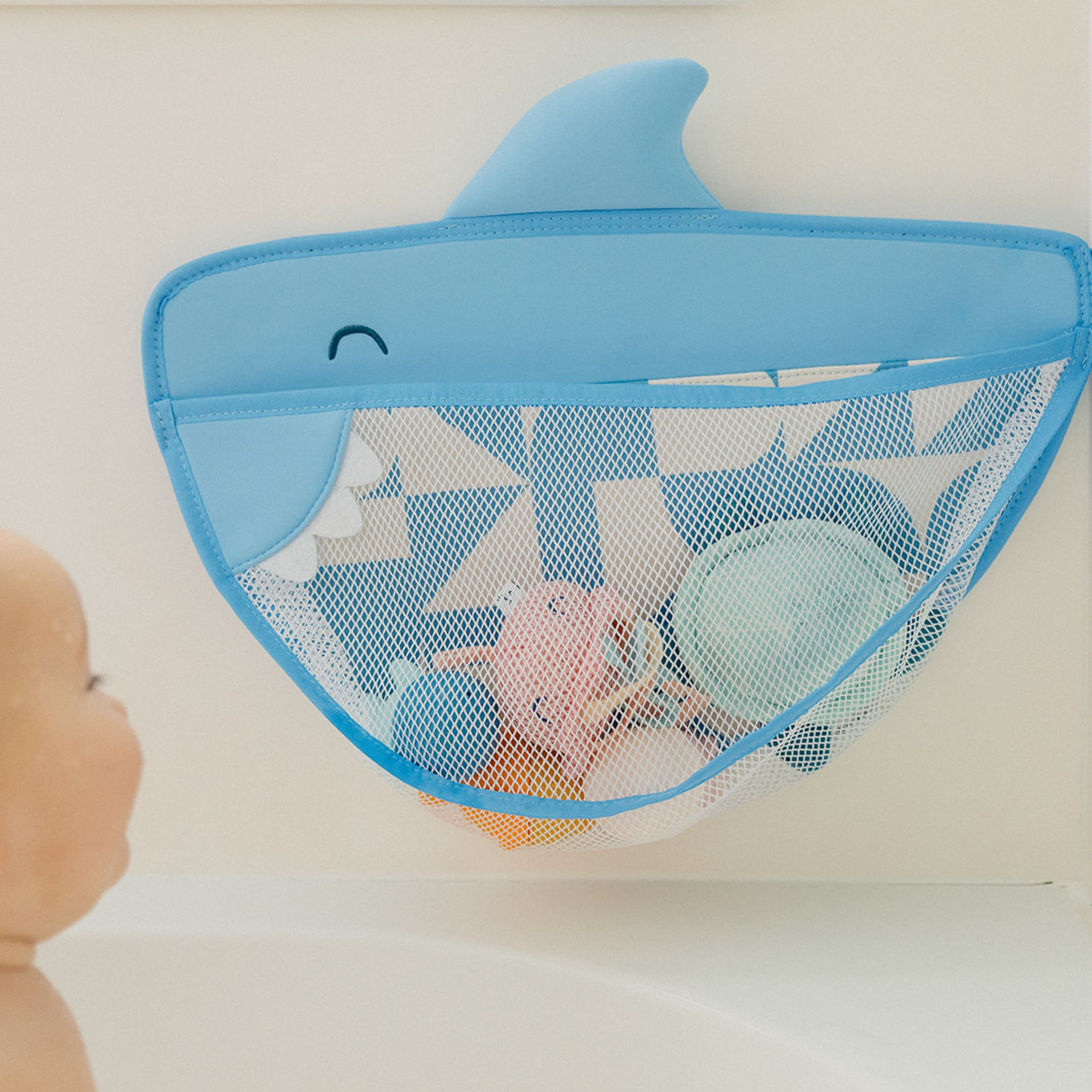 Copper Pearl Bath Toy Organizer - Finn.