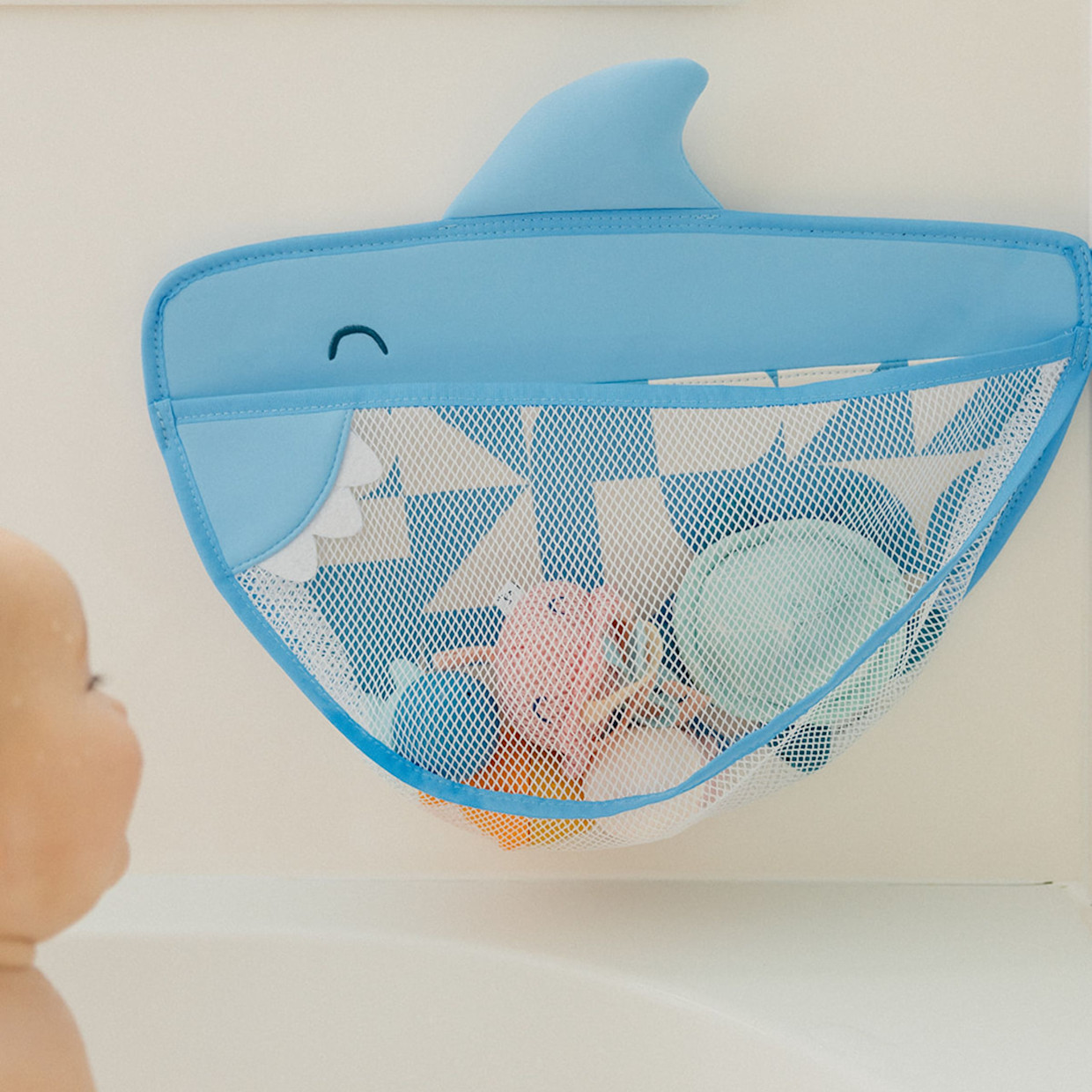 Copper Pearl Bath Toy Organizer - Finn.