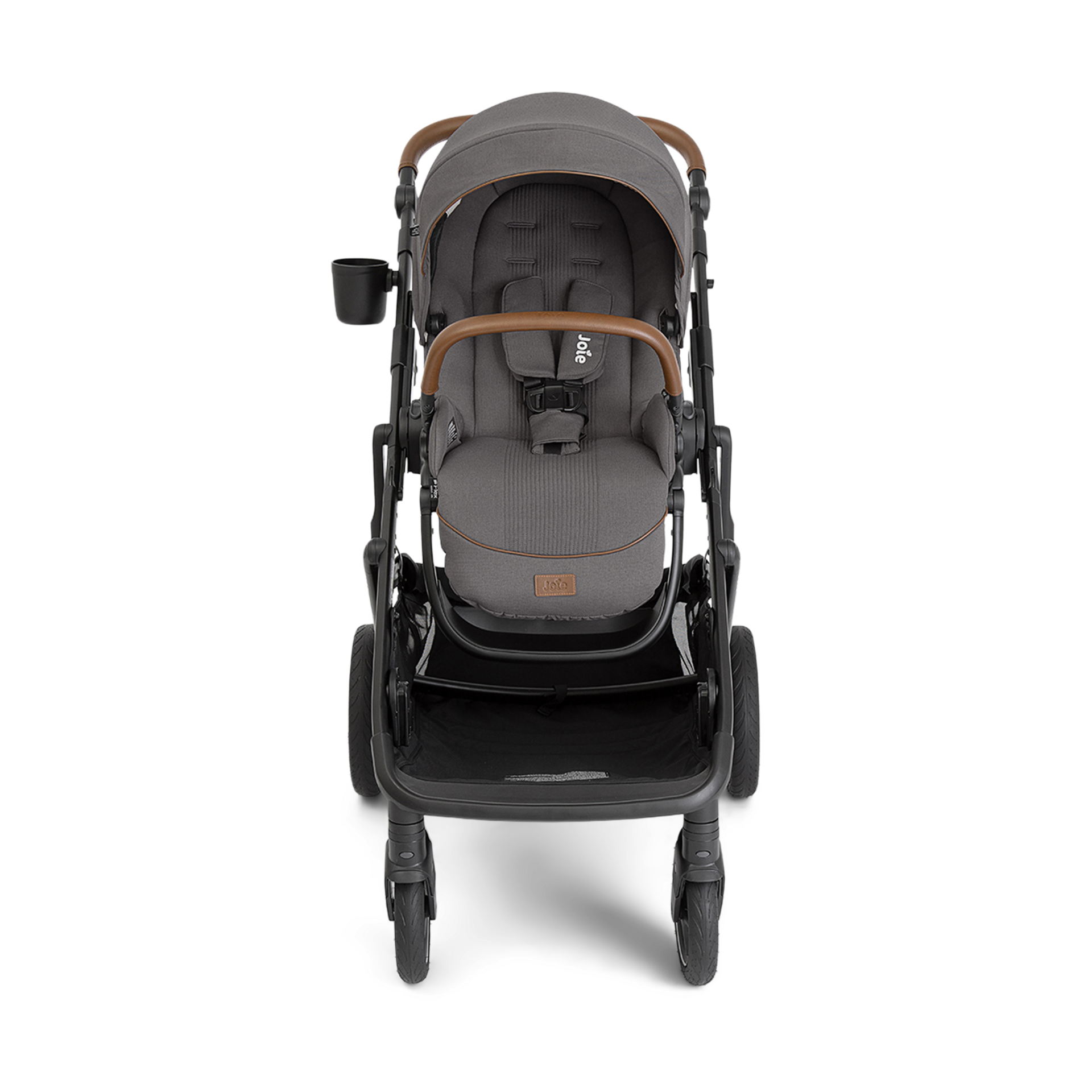 Joie Chive Single to Double Stroller - Thunder.