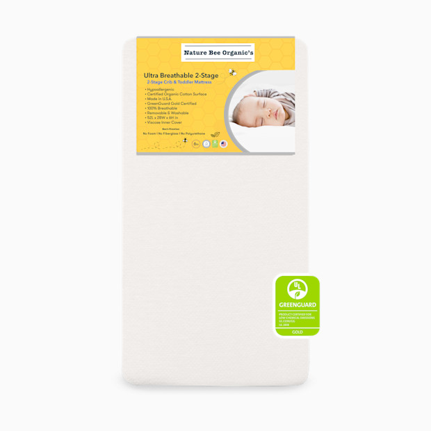 Nature Bee Organic's Ultra Breathable Crib & Toddler Mattress.