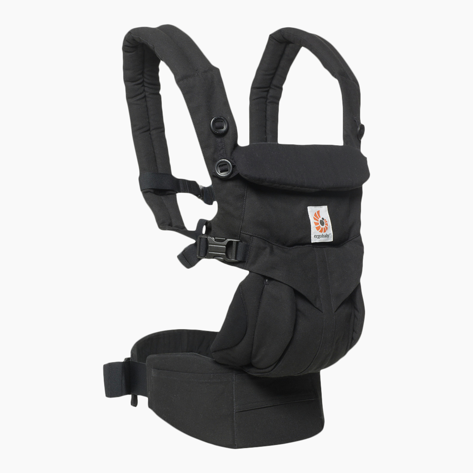 Ergobaby Omni 360 Baby Carrier for Newborn to Toddler with Lumbar Support,  Pure Black