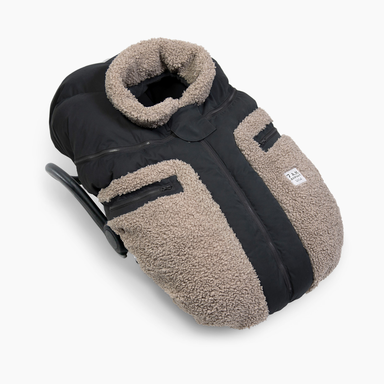 7AM Enfant Car Seat Cocoon - Applique Oatmeal.