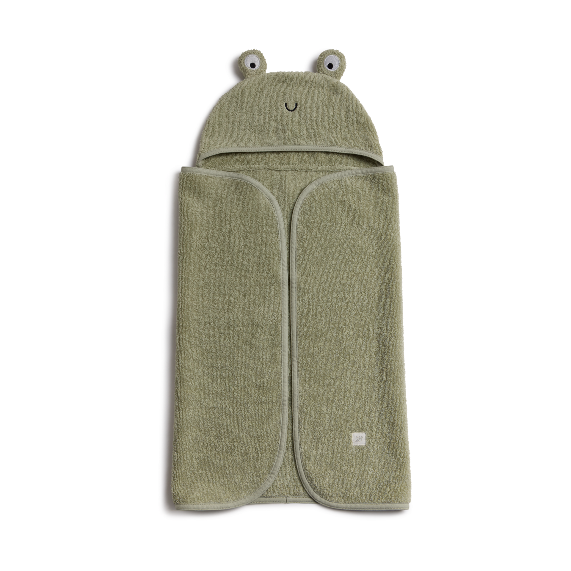 Tiny Kind Cozy Critter Organic Towel.