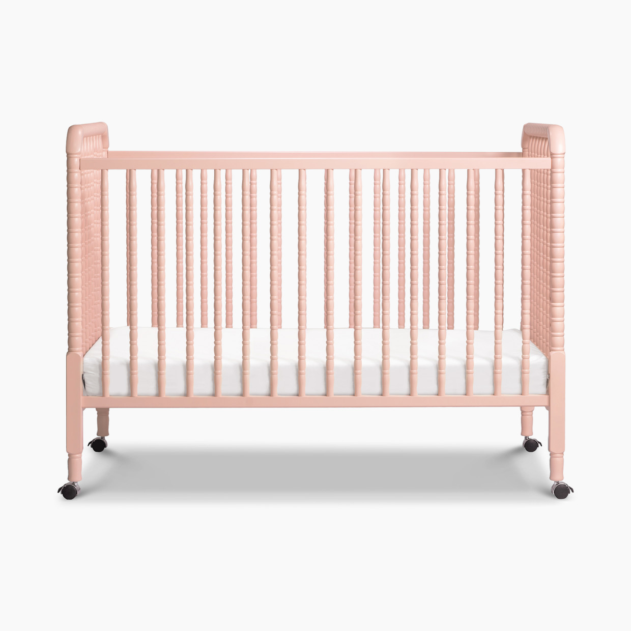 DaVinci Jenny Lind Stationary Crib - Blush Pink.