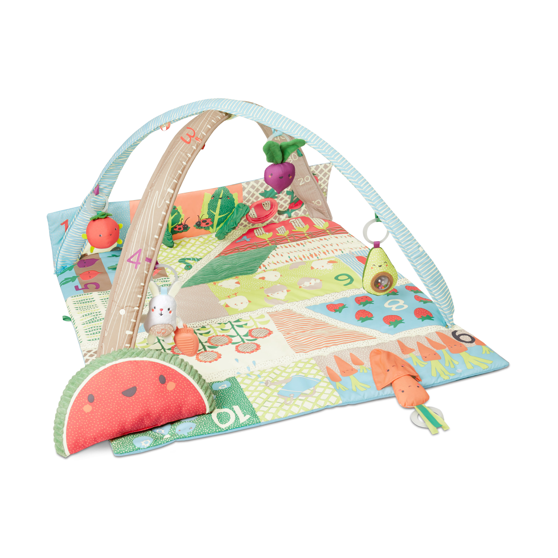 skip hop silver lining cloud baby play mat and activity gym