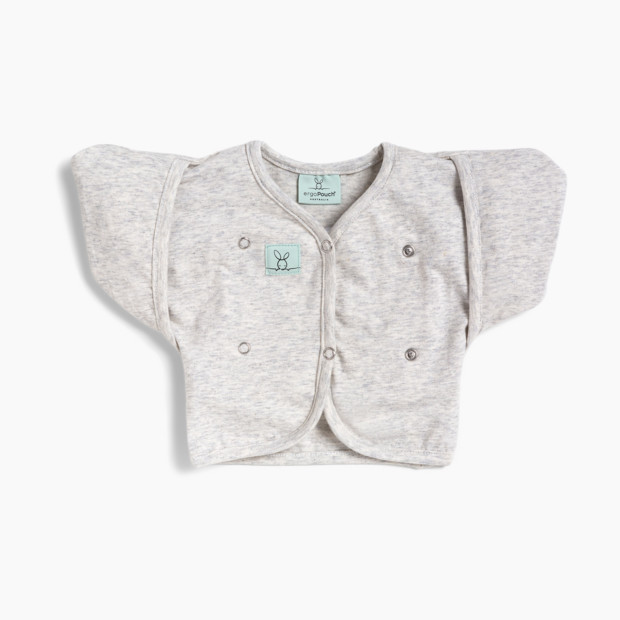 ergoPouch Butterfly Cardi 0.2 TOG - Grey Marle, 2-6 Months.