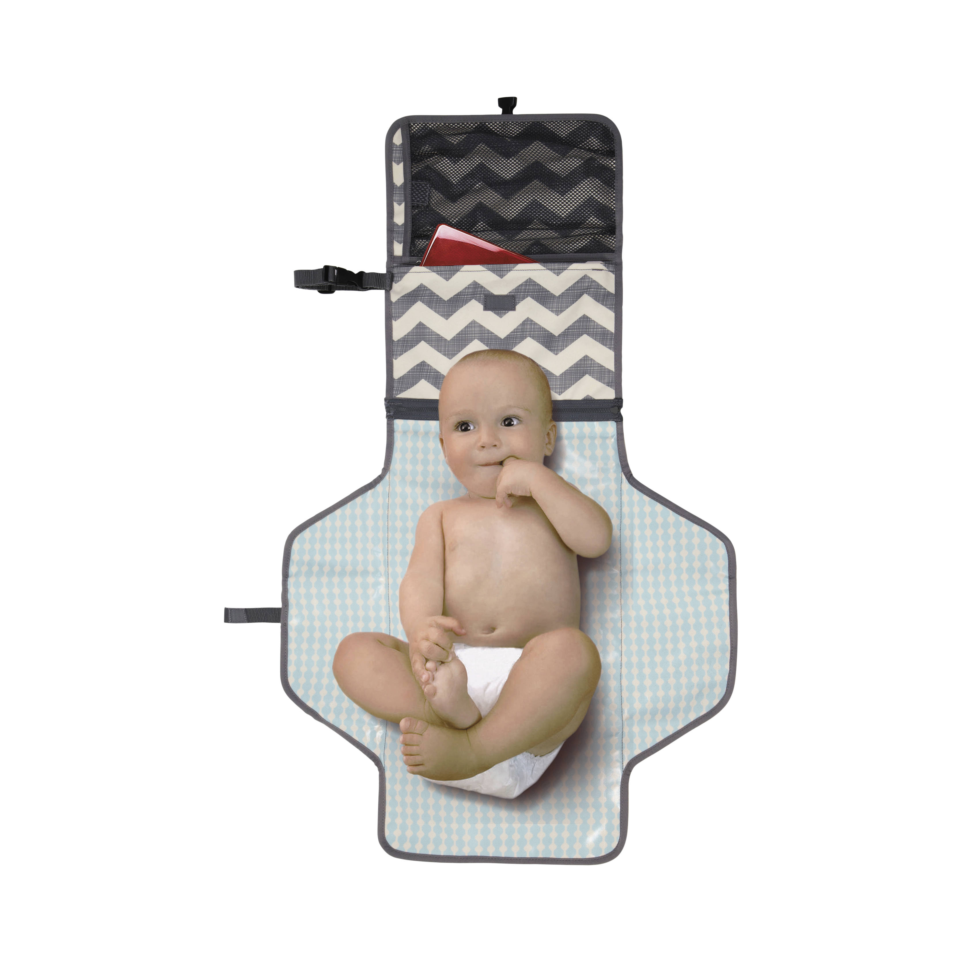 skip hop pronto baby changing station & diaper clutch