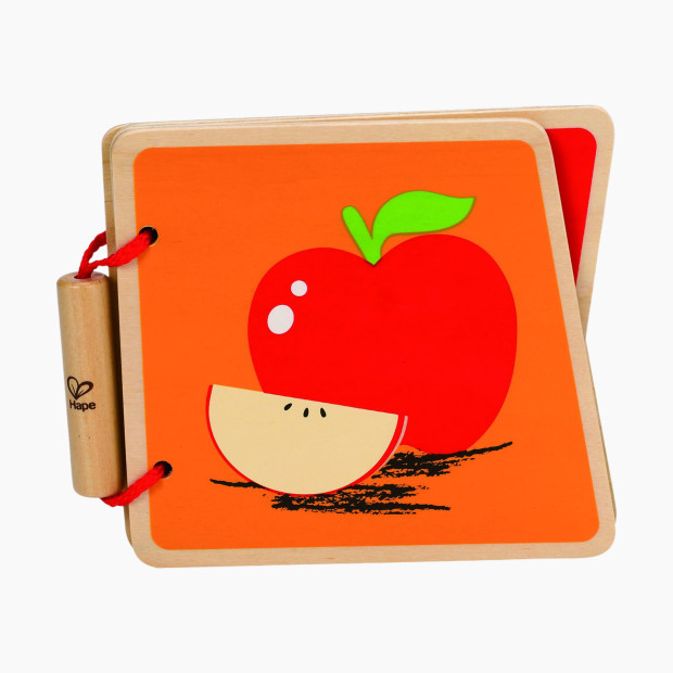 Hape Wooden Baby Book - Fruit.