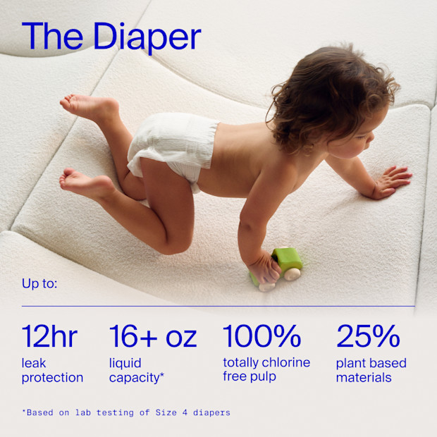 Coterie Ultra Soft Diapers, Monthly Supply.