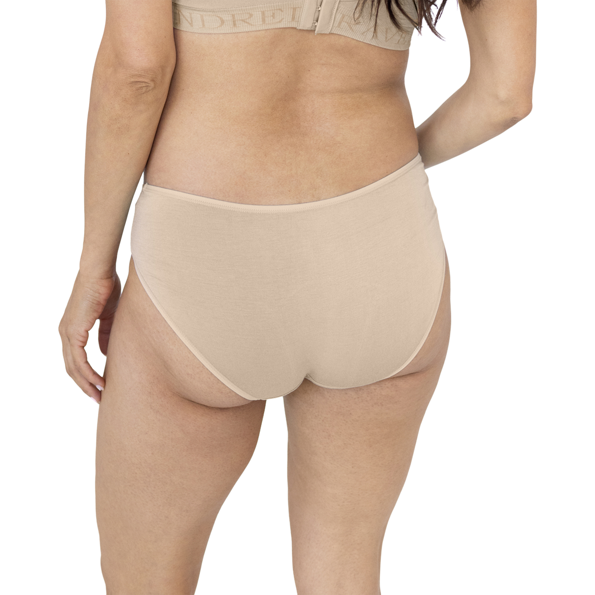 Kindred Bravely Under-the-Bump Maternity Bikini Underwear (5-Pack) - Neutrals, Small.
