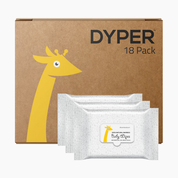 DYPER Sustainable Baby Wipes, Value Pack - 1080.