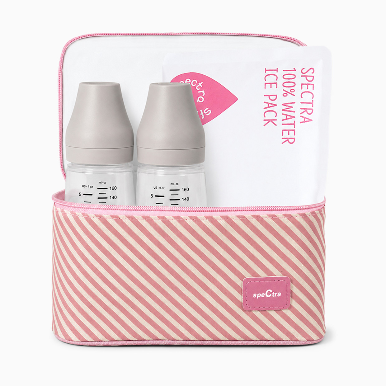 Spectra Cooler Kit with Ice Pack and 2 Bottles.