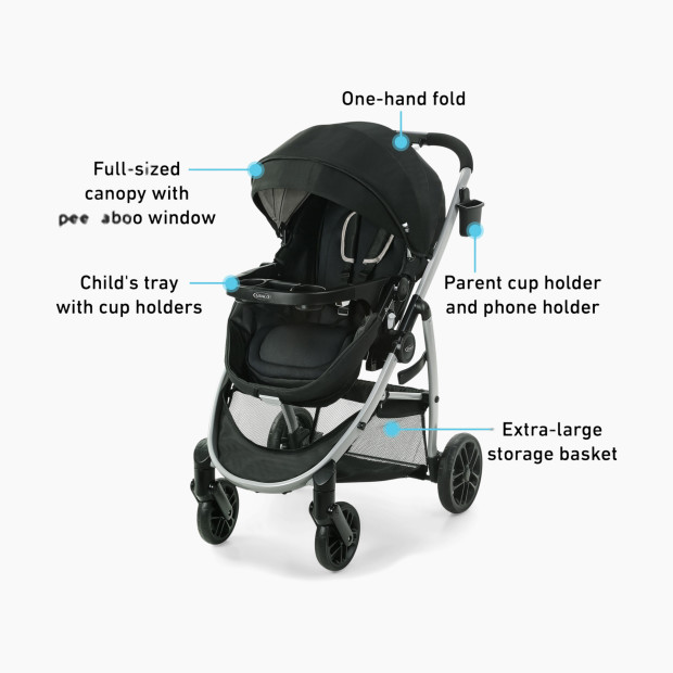 Graco Modes Pramette Stroller - Pierce | Babylist Shop