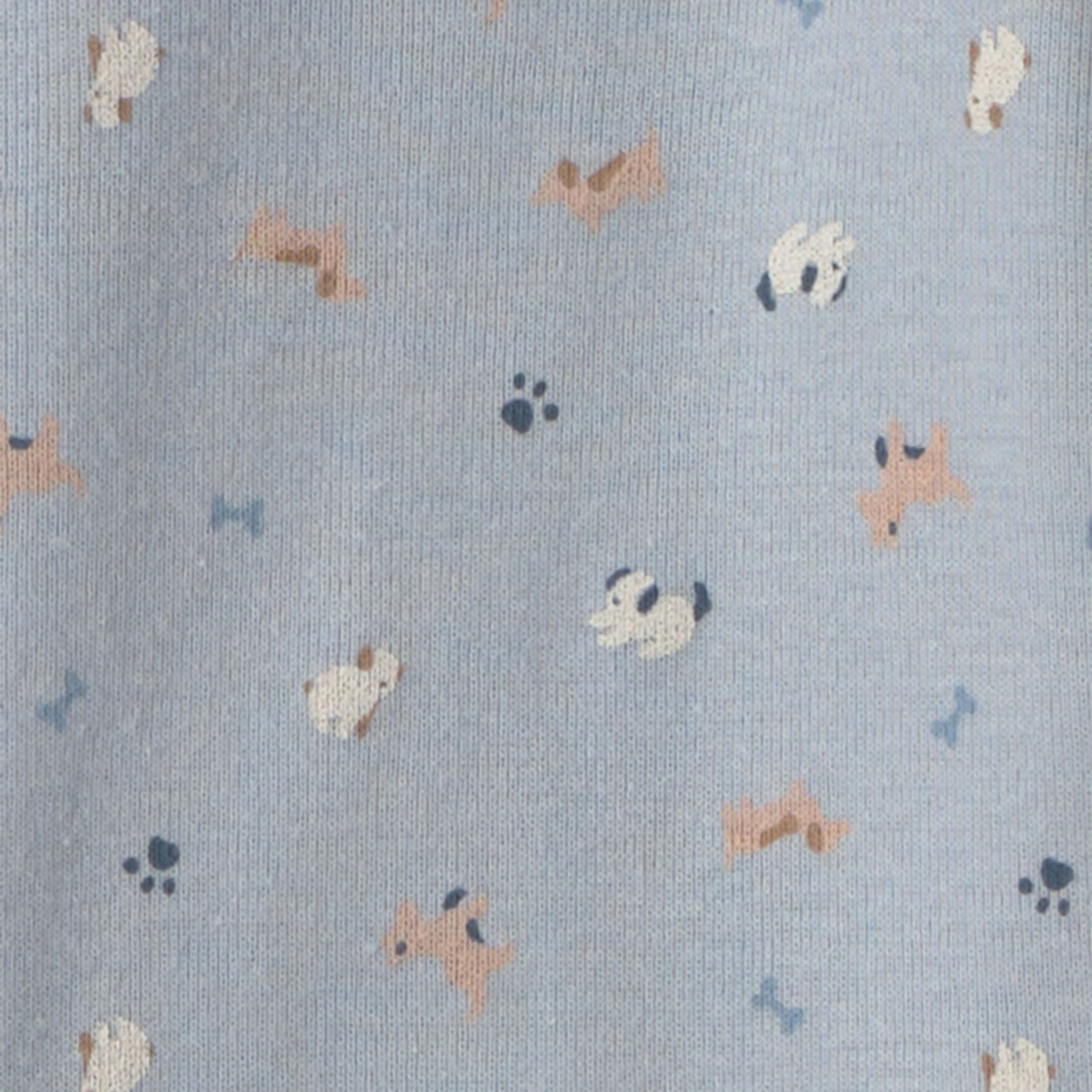 Carter's 3-Piece Bodysuit & Pant Gift Set - Blue/Gray Dog, 6M.