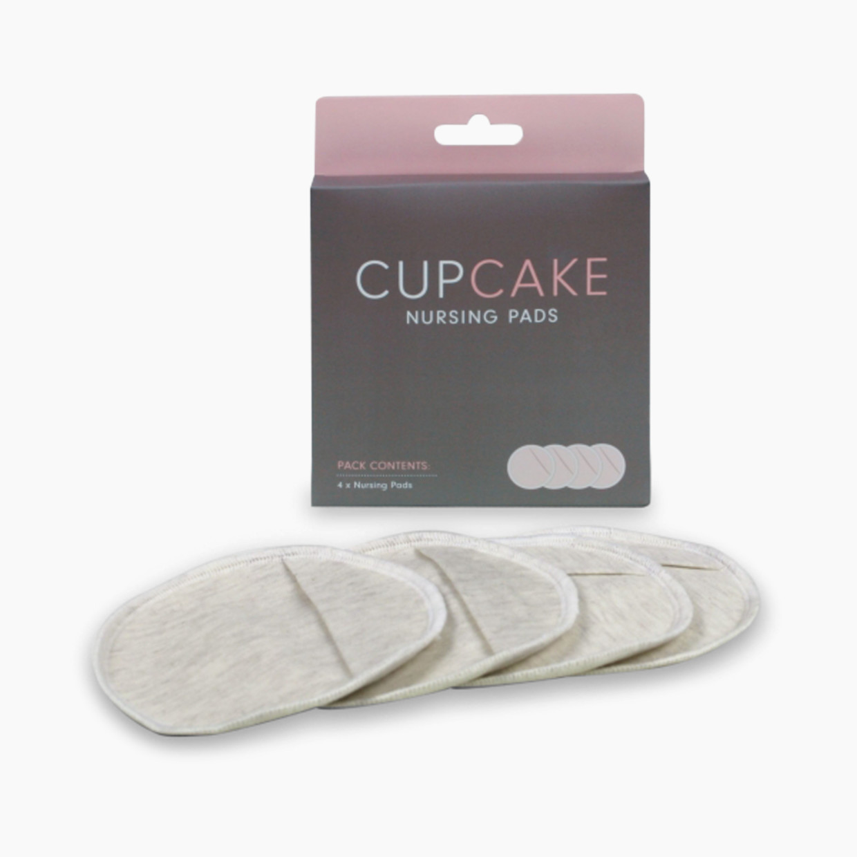 Cake Maternity Cupcake Reusable Nursing Pads (2 Pair).