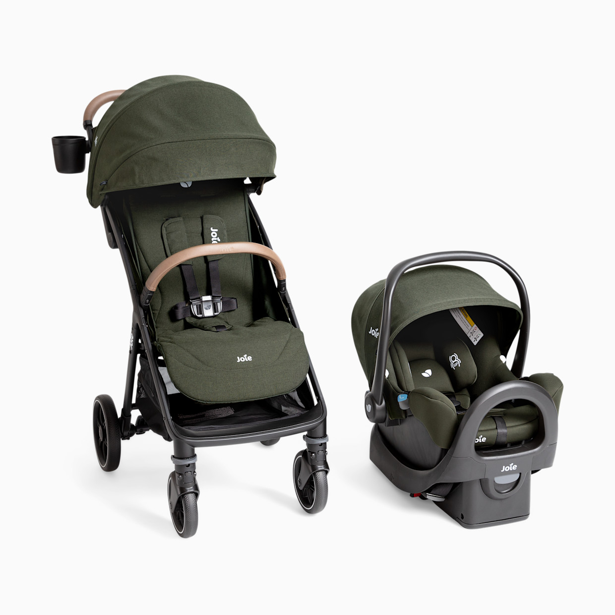 Joie Nutmeg And Rue Travel System - Forest.