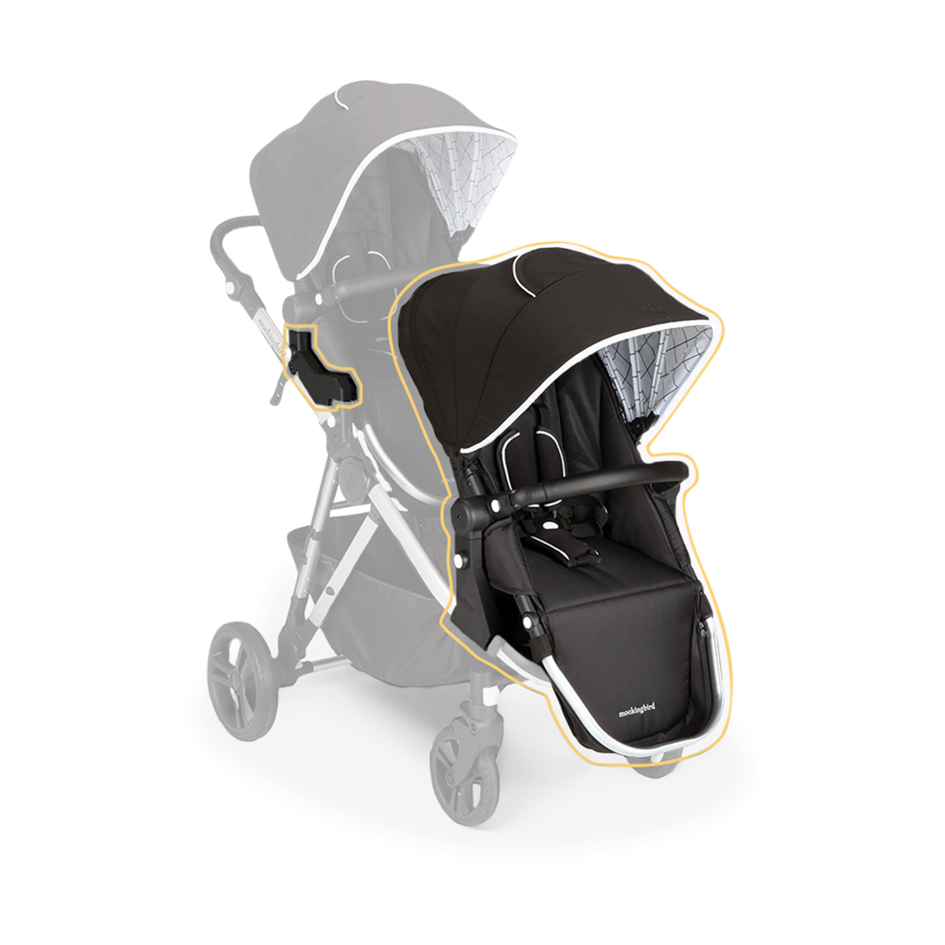 Thumbnail of Black/Windowpane Canopy With Black Leather (2020)