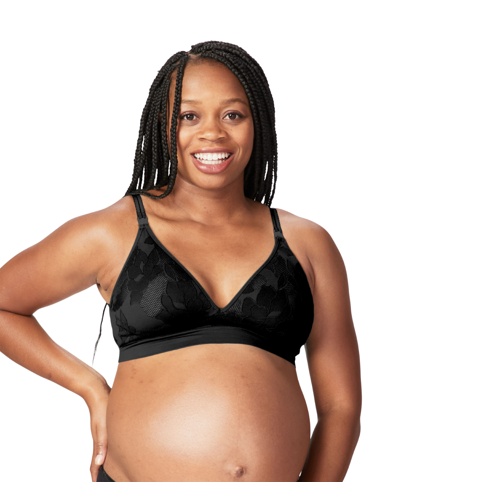 Cake Maternity Freckles Petite Recycled Wirefree Nursing Bra.