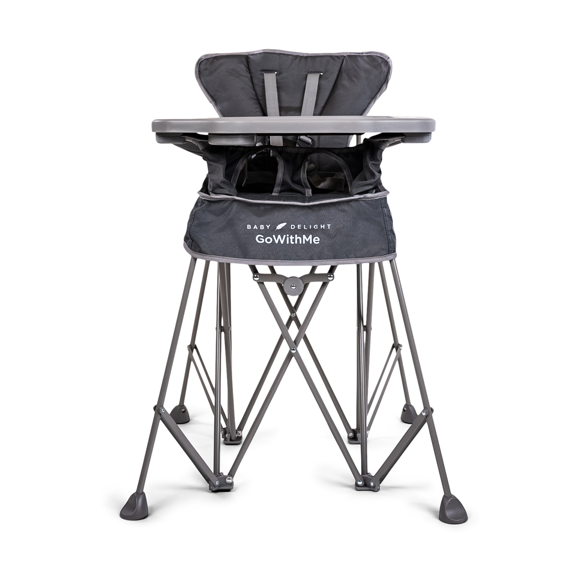 Baby Delight Go With Me Uplift Deluxe Portable High Chair With Canopy.