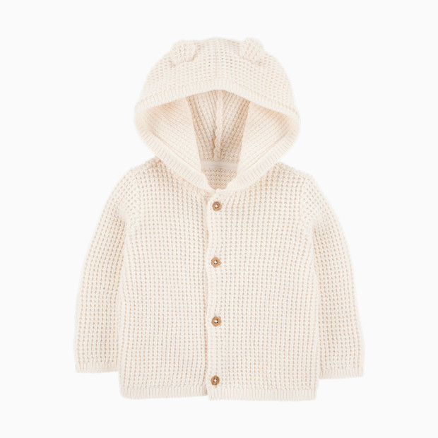 Carter's Cardigan - Cream, 6 M.