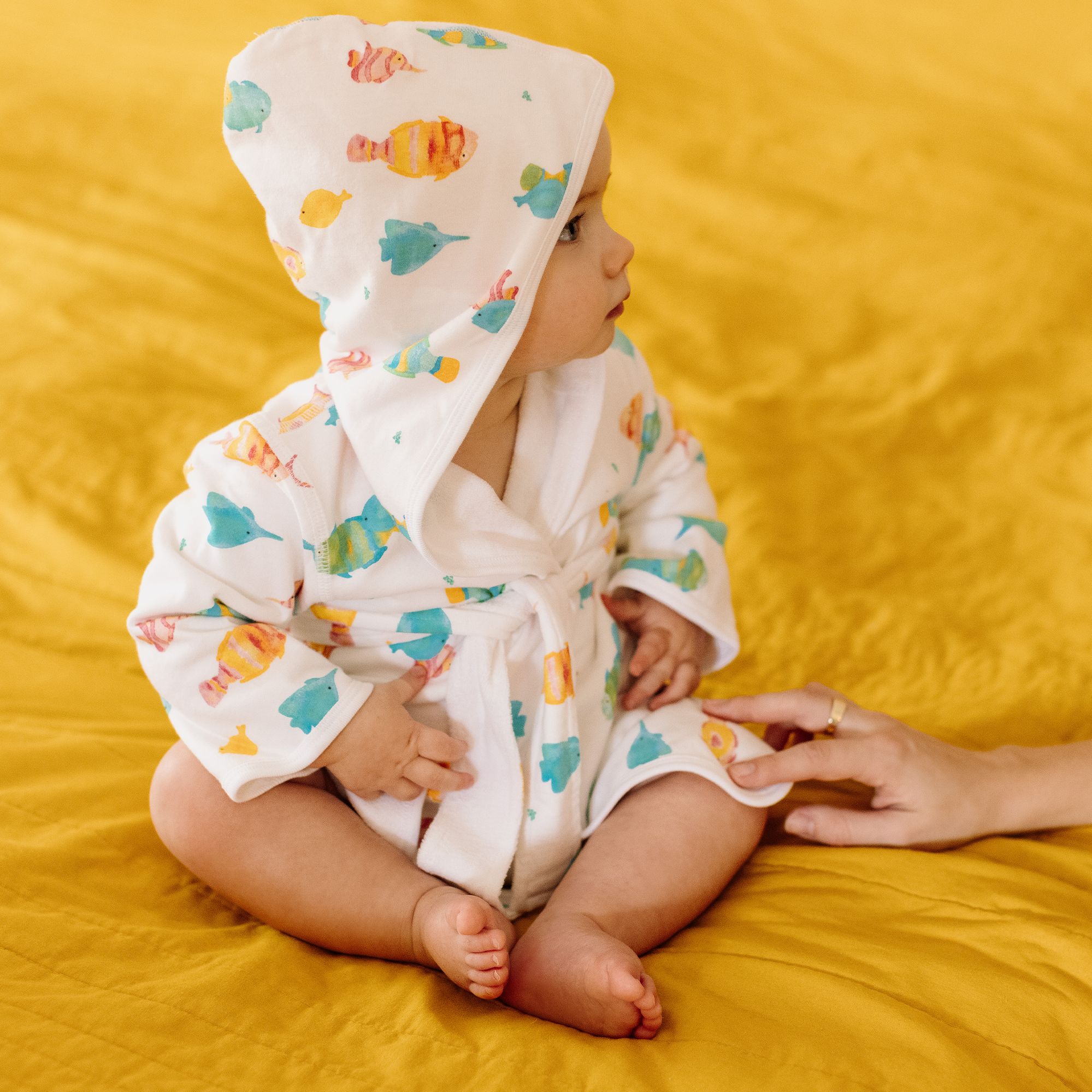 Burt's Bees Baby Burt's Bees Baby x Babylist Bath Gift Set Fishy