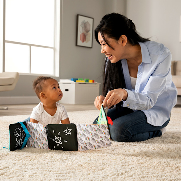 Lamaze Colorful Journey Caterpillar Book.