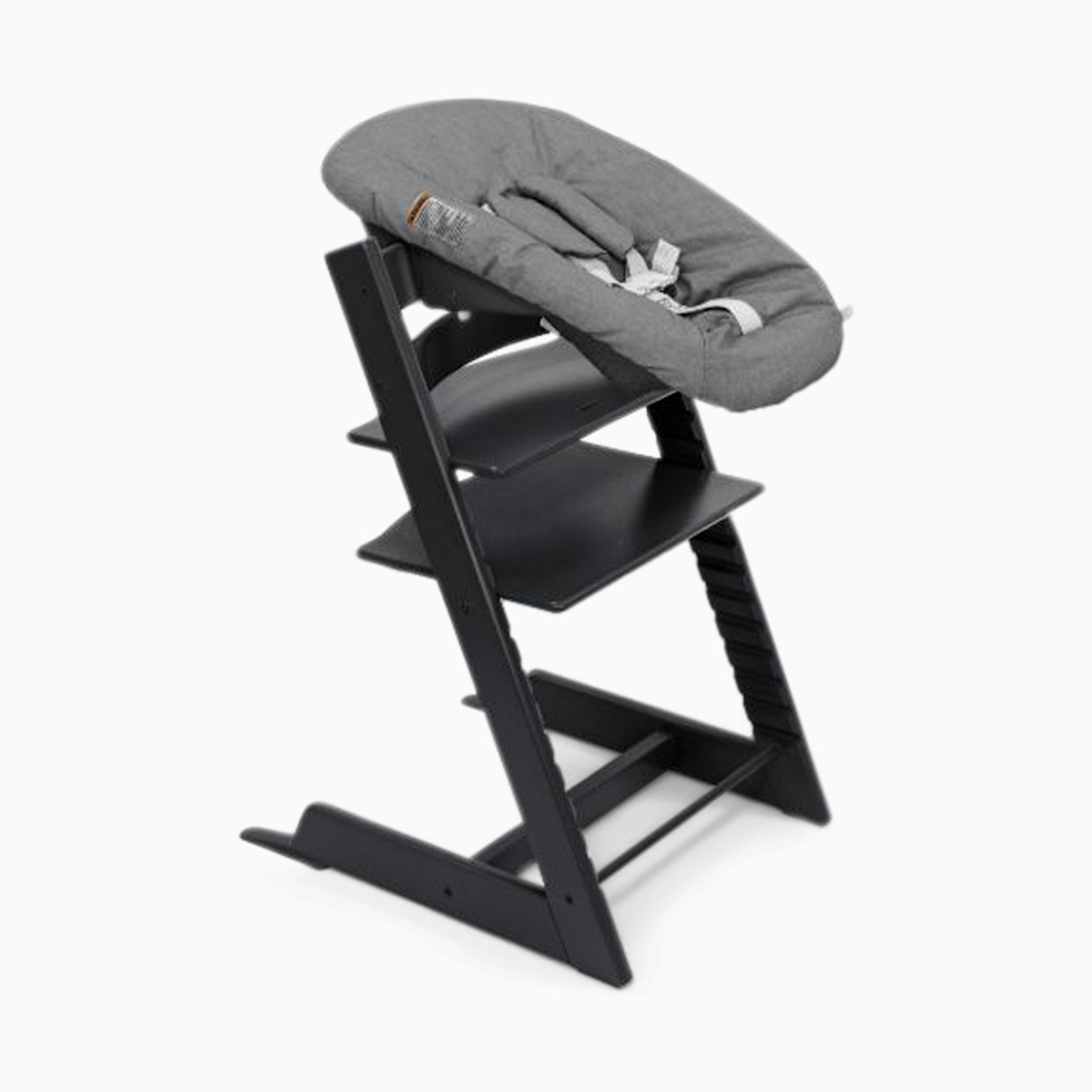 Stokke Tripp Trapp High Chair² + Newborn Set - Black/Anthracite Newborn.
