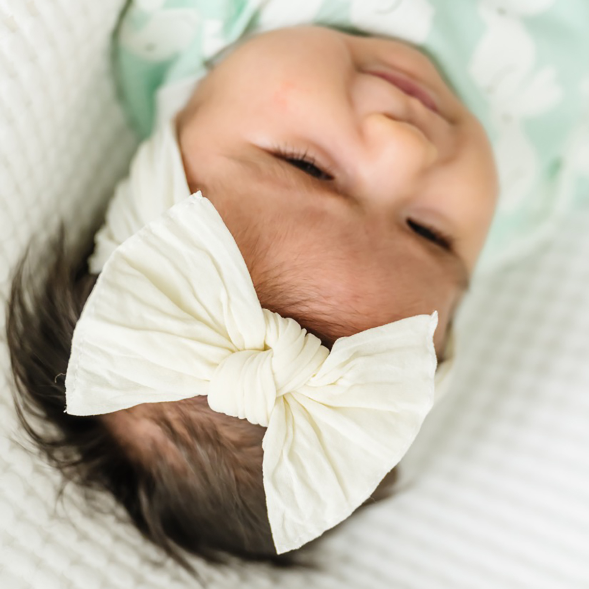 Premium Blue Elegance Baby Headband Set 3-in-1 Stylish Collection