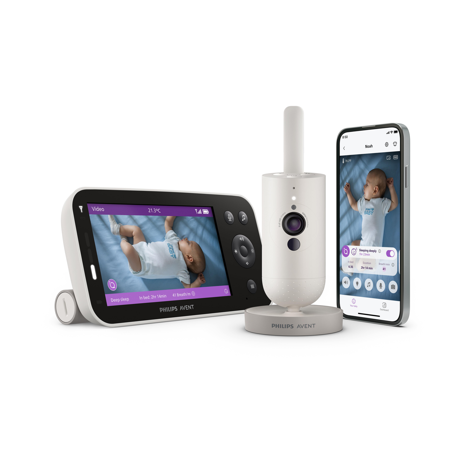 Philips Avent Premium Connected Baby Monitor.