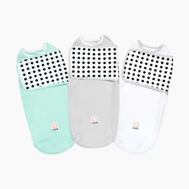 Nanit Breathing Wear Swaddle (3 Pack) - Small (0-3 Months).