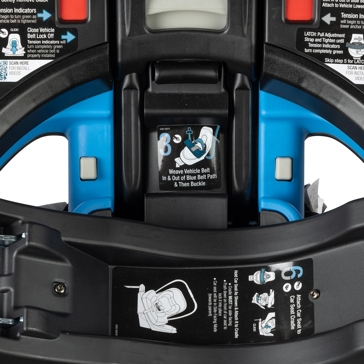 Maxi-Cosi Peri 180 Car Seat Base - Black.