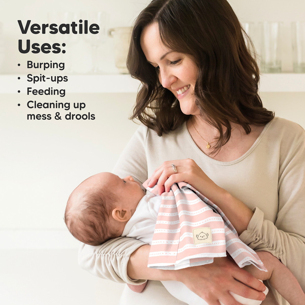 KeaBabies Shea Burp Cloths (6 Pack) - Pets & Paws.