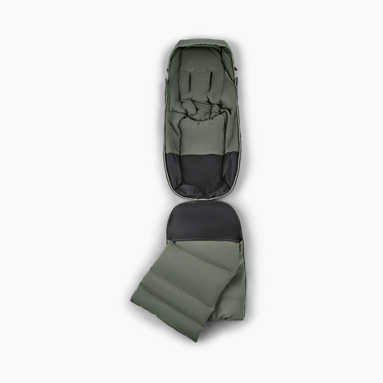 Bugaboo Thermolite Performance Footmuff - Forest Green.