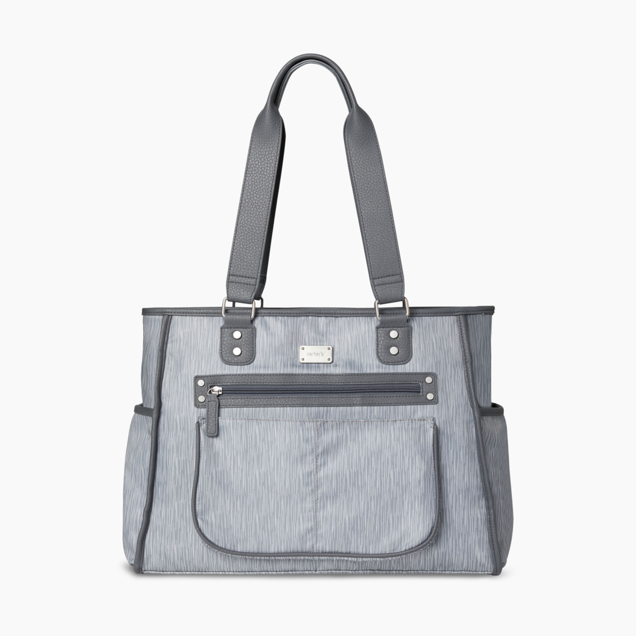 Carter's Essence Diaper Bag - Grey Rainfall.