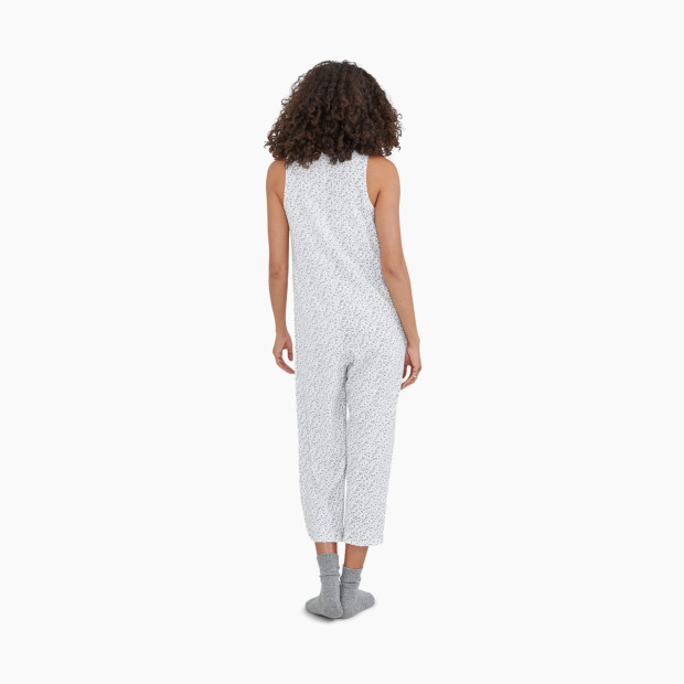 Hatch Collection The 24/7 Feeding Jumpsuit - Ivory Ditsy, 2.