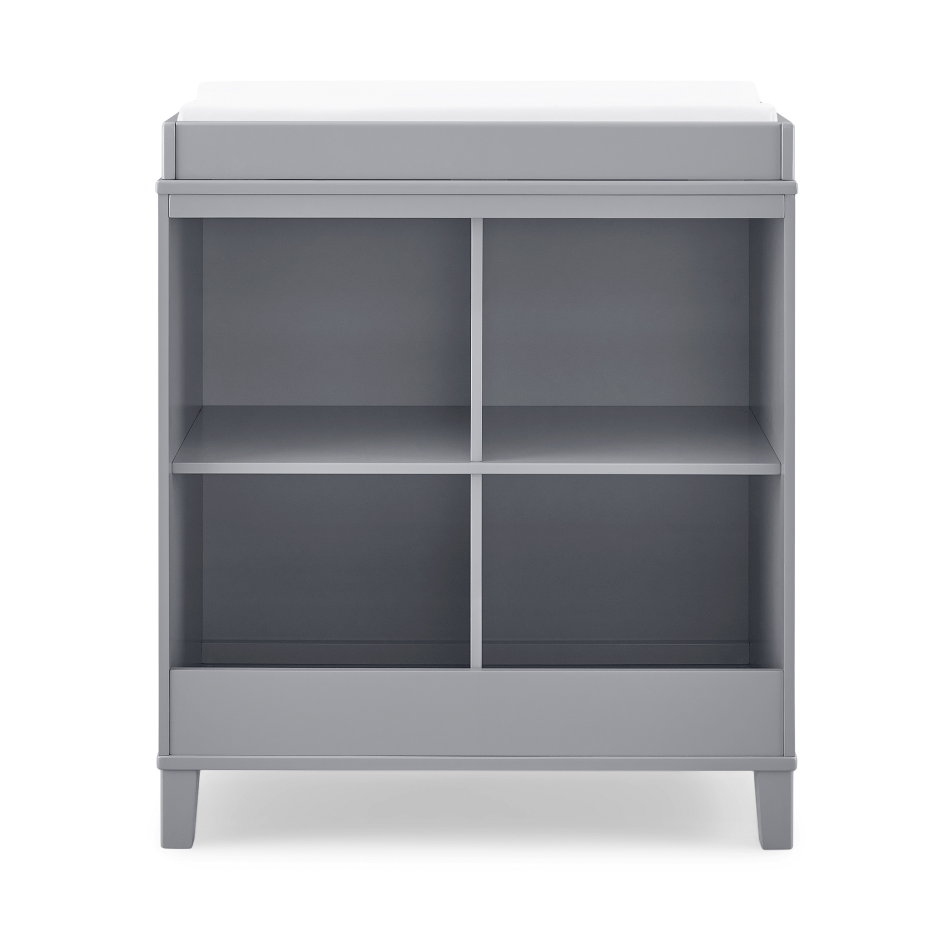 Delta Children Huck Convertible Changing Table Grey Babylist Shop