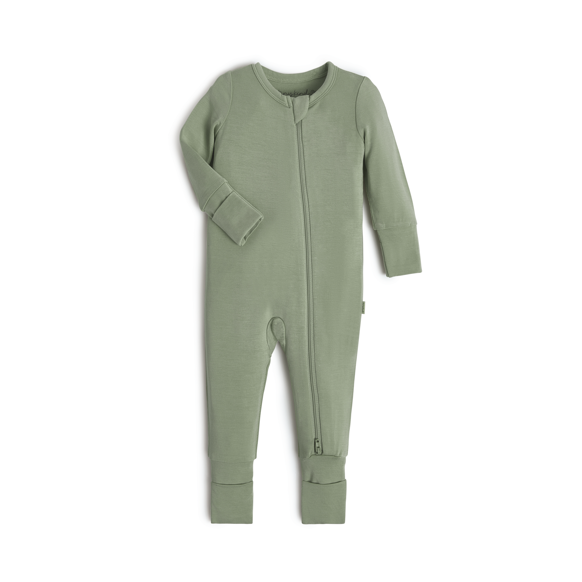 Tiny Kind Bamboo Viscose Convertible Footie.