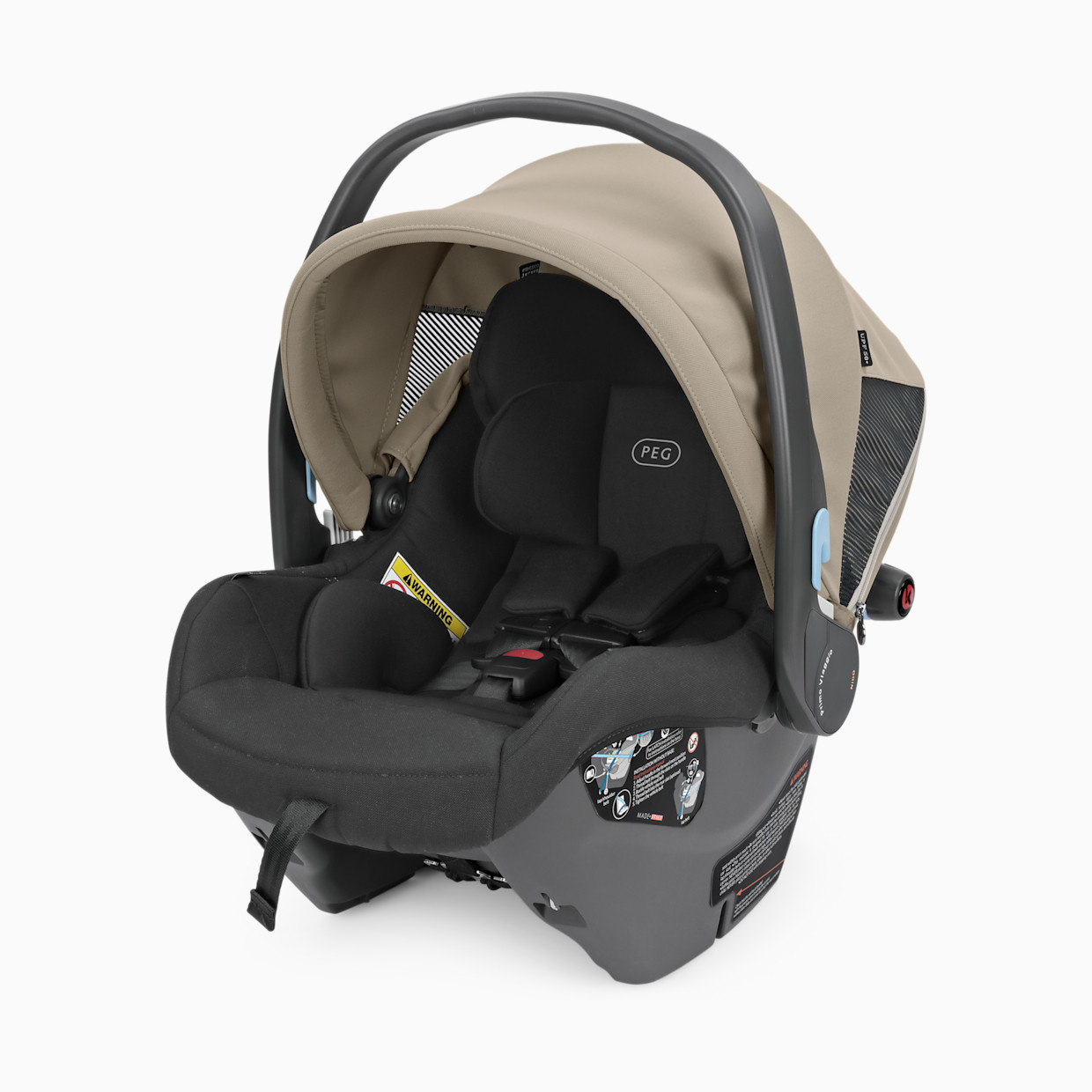 Peg Perego PEG Primo Viaggio Nido - Rear Facing Infant Car Seat - Vanilla Blend.