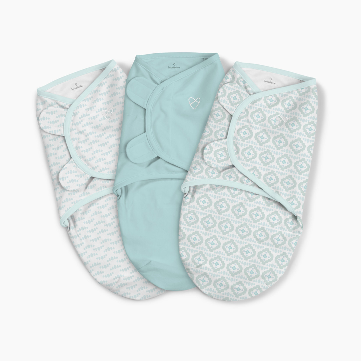 SwaddleMe Original Swaddle Multi Pack - Newport Shores, Small (0-3 Months), 3.