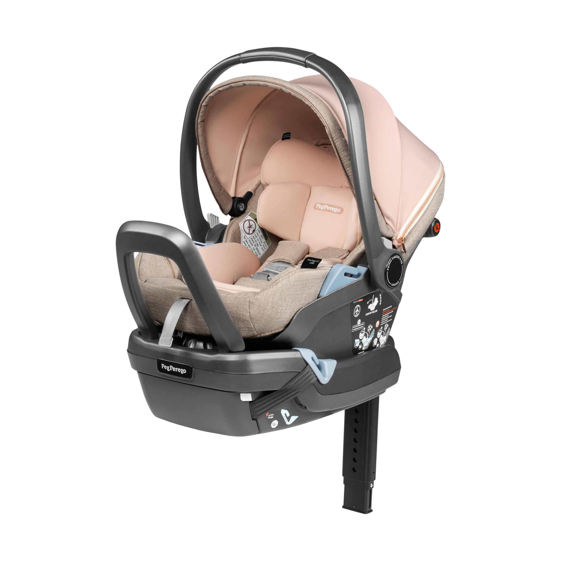 Peg Perego Primo Viaggio Lounge - Reclining Rear Facing Infant Car Seat.