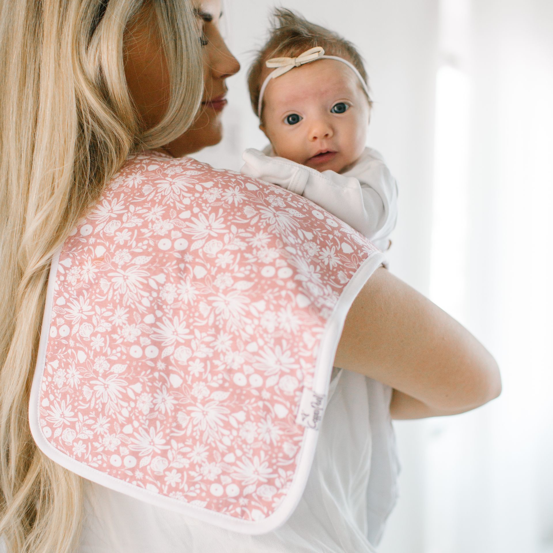 Copper Pearl Burp Cloth Set Olive Babylist Shop